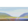 thumbnail image 2 of Tienhaara, Michael 14x9 White Modern Wood Framed Museum Art Print Titled - Light Landscape I, 2 of 4
