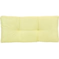 thumbnail image 3 of The Gripper Non-Slip Tufted Bench Cushion for Indoor Furniture, Entryway Storage, Bay Window, Corner Nook or Piano Seat, 30 Inches, Yellow, 3 of 5