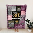 thumbnail image 4 of to My Wife Blanket, Wedding Anniversary Blanket Gifts for Her, Romantic Gift for Wife from Husband, Anniversary Marriage Gift for Couple, Happy Anniversary Present for Girlfriend 50"x60", 4 of 5