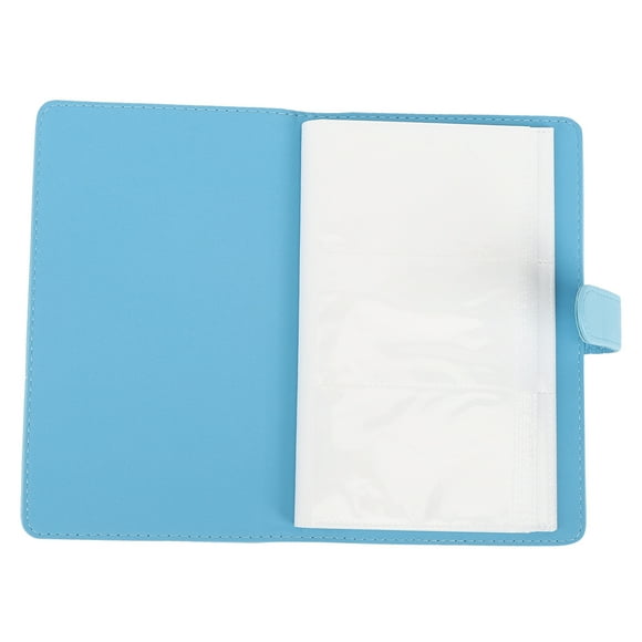 Álbum de Fotos Universal de Pu Con 96 Bolsillos, Libro de Almacenamiento de Tarjetas Bancarias Con 16 Páginas para Mini Fotos de Cámara Instantána