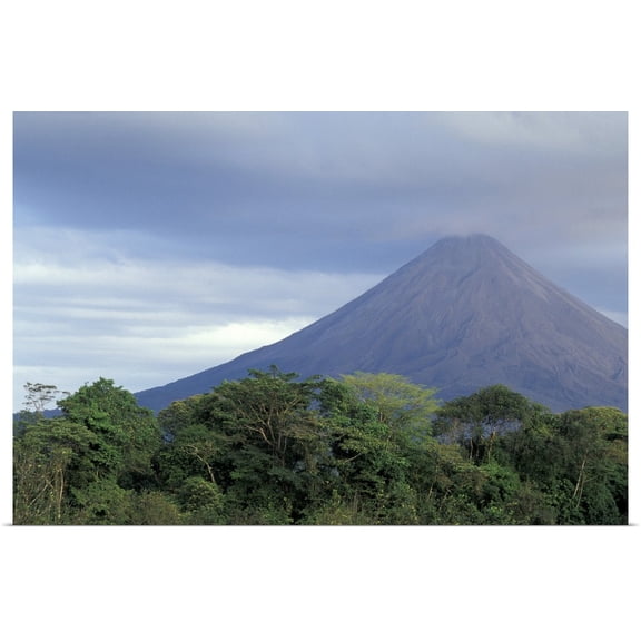 Great BIG Canvas | "Central America, Costa Rica, Arenal Volcano, Rainforest" Art Print - 30x20