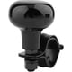 thumbnail image 2 of Volante de vehículo clásico negro de ajuste universal, asas eléctricas de calidad premium (negro 1), 2 of 5
