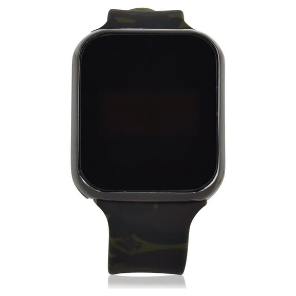 George Adult Male Silicone Wristwatch in Color Gun Metal (4026WMM)