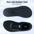thumbnail image 7 of Womens Wide Toe Box Shoes Arch Support Walking Shoes Orthotic Plantar Fasciitis Tennis Sneakers, 7 of 7