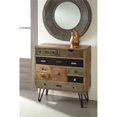 thumbnail image 3 of Treasure Trove Brisbane Multi-Color Mango Wood Frame 9-Drawer Chest, 3 of 3