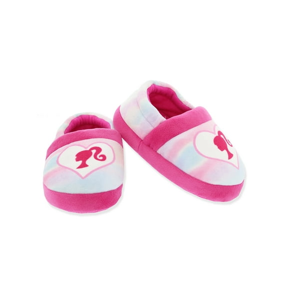 Barbie Rainbow Toddler and Little Girls Plush Aline Slippers BBF200Y