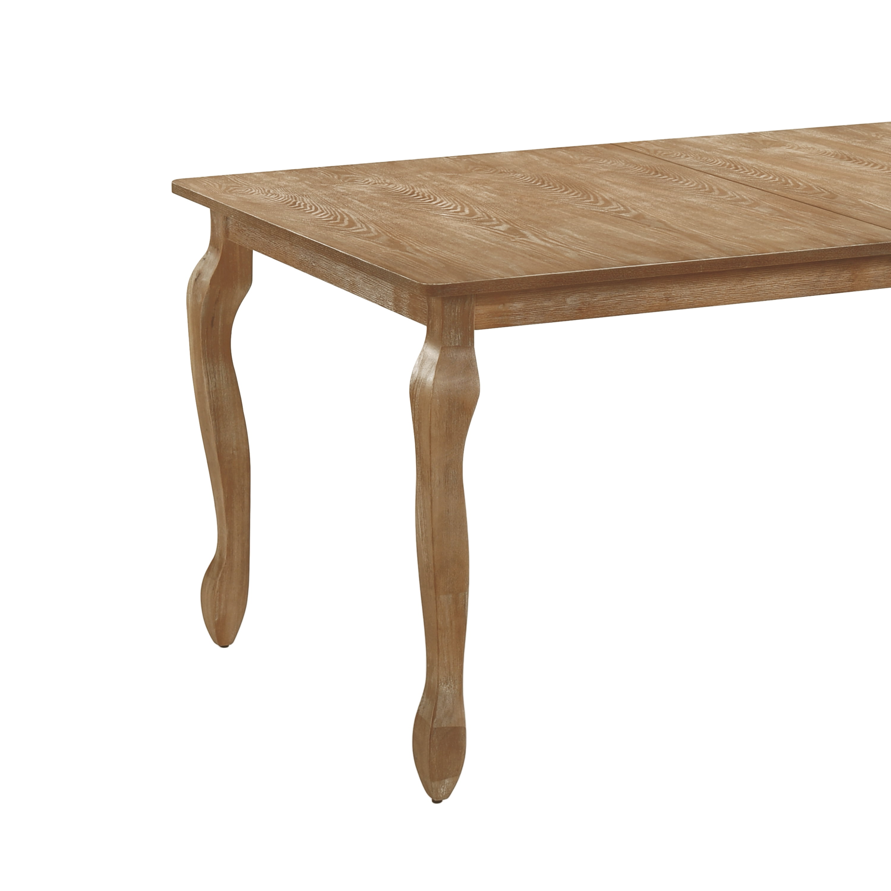 Noble House Bannock Wooden Expandable Dining Table, Natural Brown