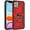 Red, variant on Supershield Armor-X Rugged iPhone XS / X Case with Ring Holder - Black