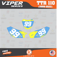 thumbnail image 3 of Kalair GFX Graphics Kit for Yamaha TTR110 (2008-2023) Viper Series, 3 of 5