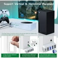thumbnail image 5 of 5 Ports USB Hub for Xbox Series X|S, High Speed USB Hub Splitter Expansion Adapter for Xbox Series X|S Accessories, with 4 USB 2.0 Port + 1 Type C Port(White), 5 of 7