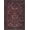 11 - Dark Red, variant on Bloom Rugs Washable Non-Slip 2' x 3' Rug - Red/Teal Blue/Yellow Traditional Medallion Area Rug for Living Room, Bedroom, Dining Room, and Kitchen - Exact size: 2' x 3'