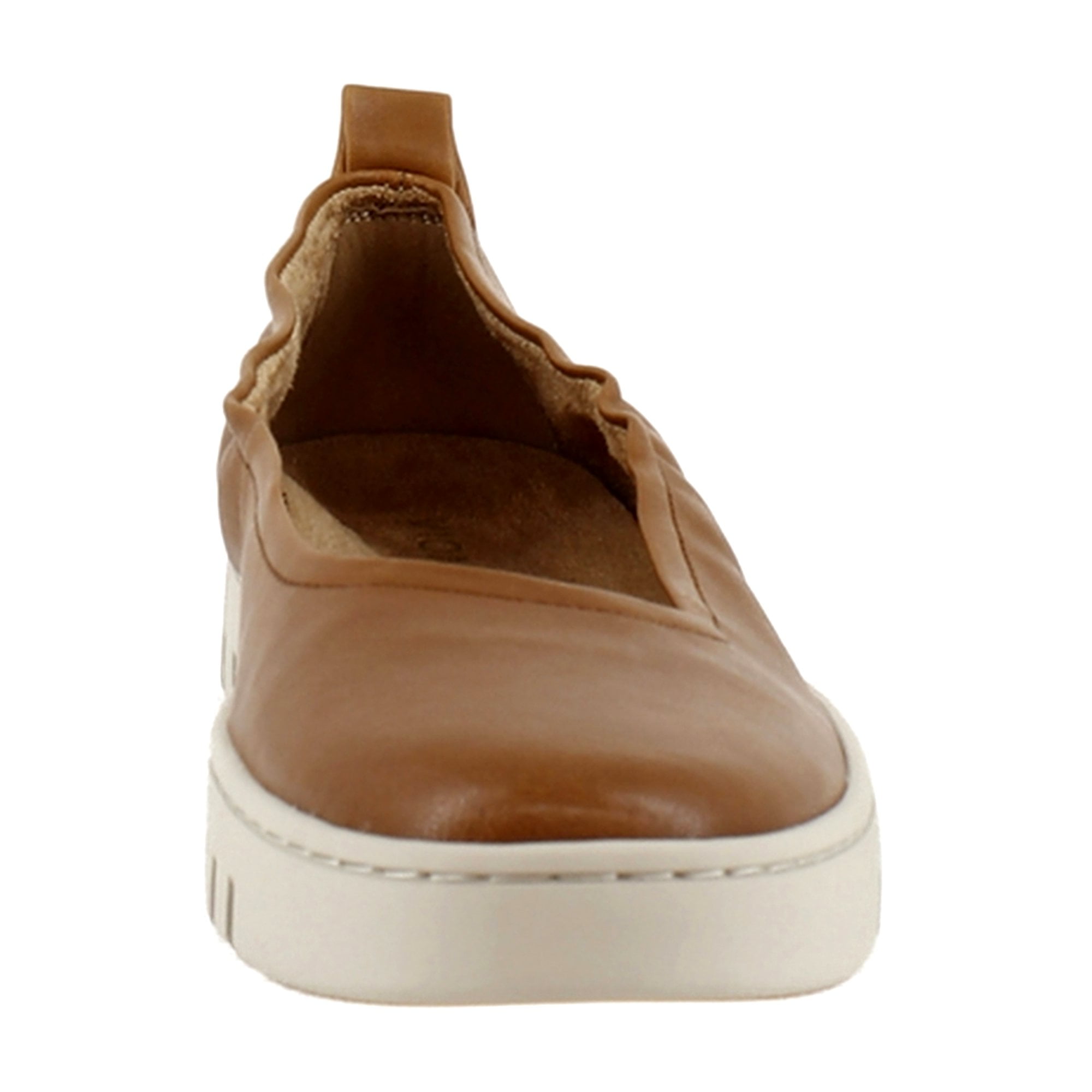 Vionic Uptown Ballet Women's Flats Tan Leather Size 6.5 M