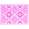 thumbnail image 1 of Ahgly Company Indoor Rectangle Southwestern Pink Country Area Rugs, 2' x 4', 1 of 4