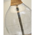 thumbnail image 4 of Signature Design by Ashley Coastal Glass Table Lamps with Rope Detail - Set of 2 - Brown/Clear, 4 of 5
