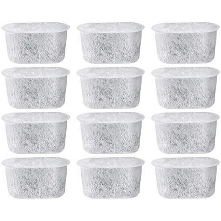

12 Replacement Charcoal Water Filters for Keurig Coffee Machines White