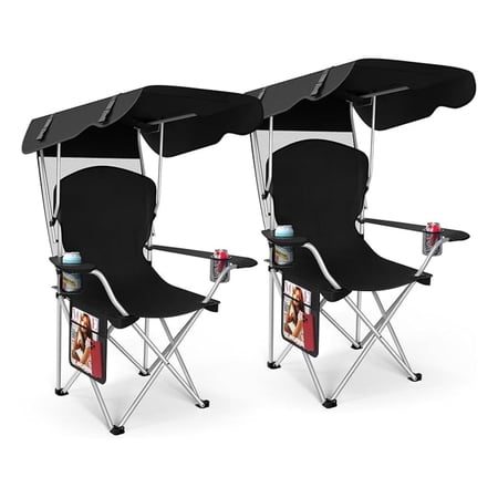 portable camping chair with canopy product