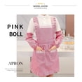 thumbnail image 2 of Women Pockets Waterproof Double Layer Anti-oil Aprons Kitchen Outsides BBQ Cooking Thick Cloth Sleeves, 2 of 7