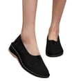 thumbnail image 3 of NOKIO Stylish Women'S Breathable Slip-On Flats Ladies Shoes Breathable Shoes Open Slip On Fashion Women Out Toe Flat Hollow Womens Casual Shoes Women'S Ballet Flats, 3 of 6