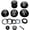 42-52mm, variant on ZTZ 1-1/8 Bike Headset,34 44 44-55 44-56 41.8-52mm Threadless Double Sealed Bearings MTB Headsets, for Bicycle Straight Tapered Tube Fork Frame Expander Plug Star Nut
