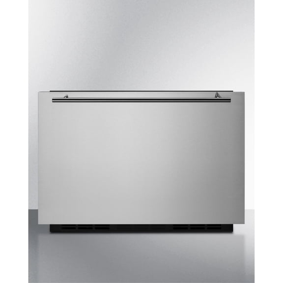 Summit Appliance FF1DSS24 24 in. Wide Built-In Drawer Refrigerator