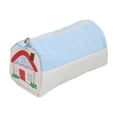 thumbnail image 2 of Cute House Pencil Case Pouch Large Capacity Pencil Case with Zipper Pen Holder Wide-Opening Pencil Case Bag Pouch Makeup Organizer Storage for Office Supplies, 2 of 6