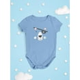 thumbnail image 3 of Pirate Bear Face Bodysuit Infant -Image by Shutterstock,  6 Months, 3 of 4