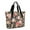 Pioneer Flower-2, variant on Tote Bag for Women - Pioneer Flower Shoulder Bag - Large Utility Work Duffle Bag with Zipper Handbag for Travel, Work, Sprots