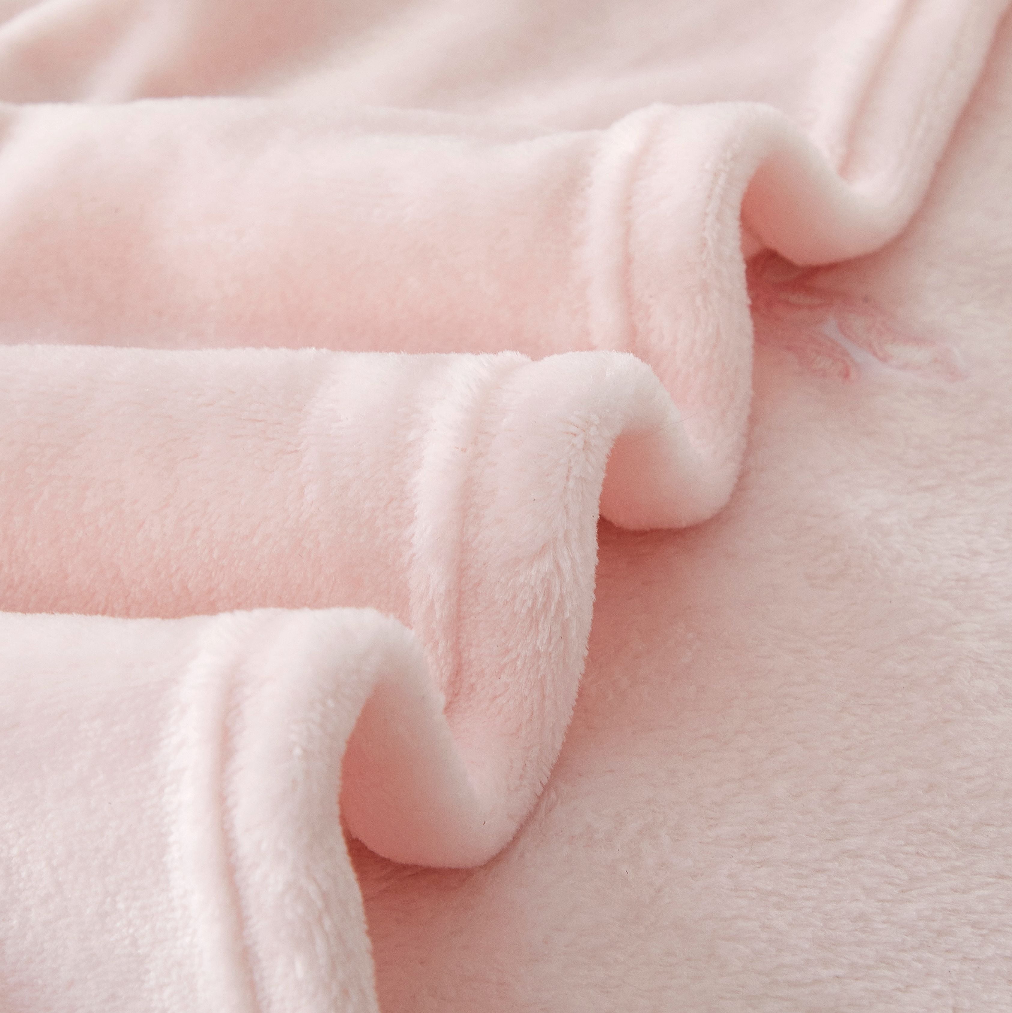 Little Nest Bows Plush Blanket 30" X 40"