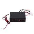 thumbnail image 2 of Strobe Flash Light  Grille Light Strobe Lamp 12V 4x3LED Strobe Flash Light Emergency Warning Auto  Strobe Beacon Lamp 3 Modes Red Blue, 2 of 8