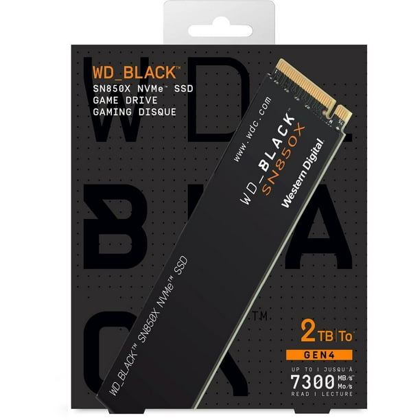 WESTERN DIGITAL WDBB9G0020BNC- SSD - 2 TB - PCIe 4.0 (NVMe