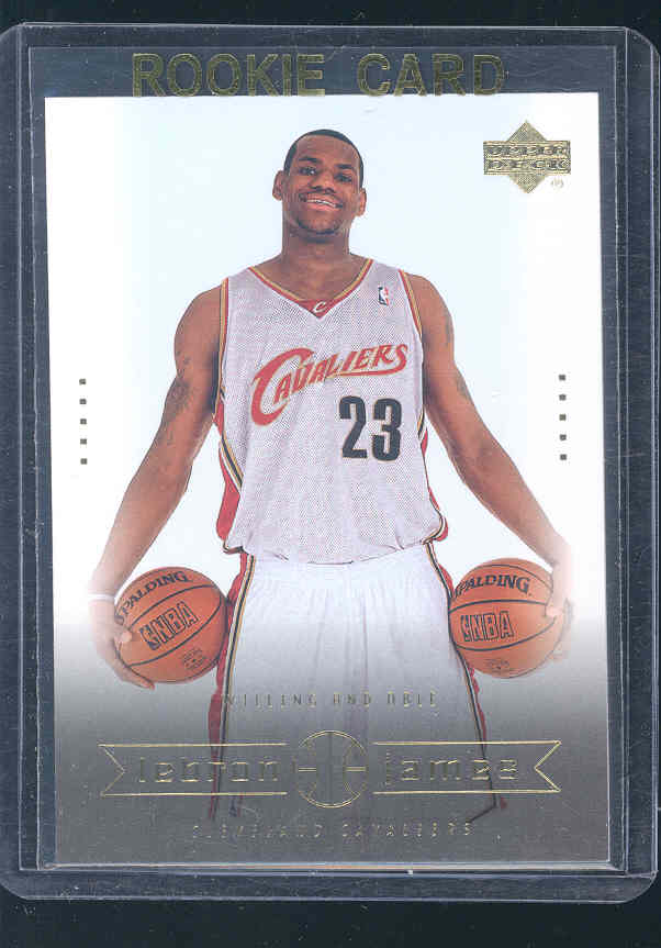 lebron james 2003 upper deck rookie