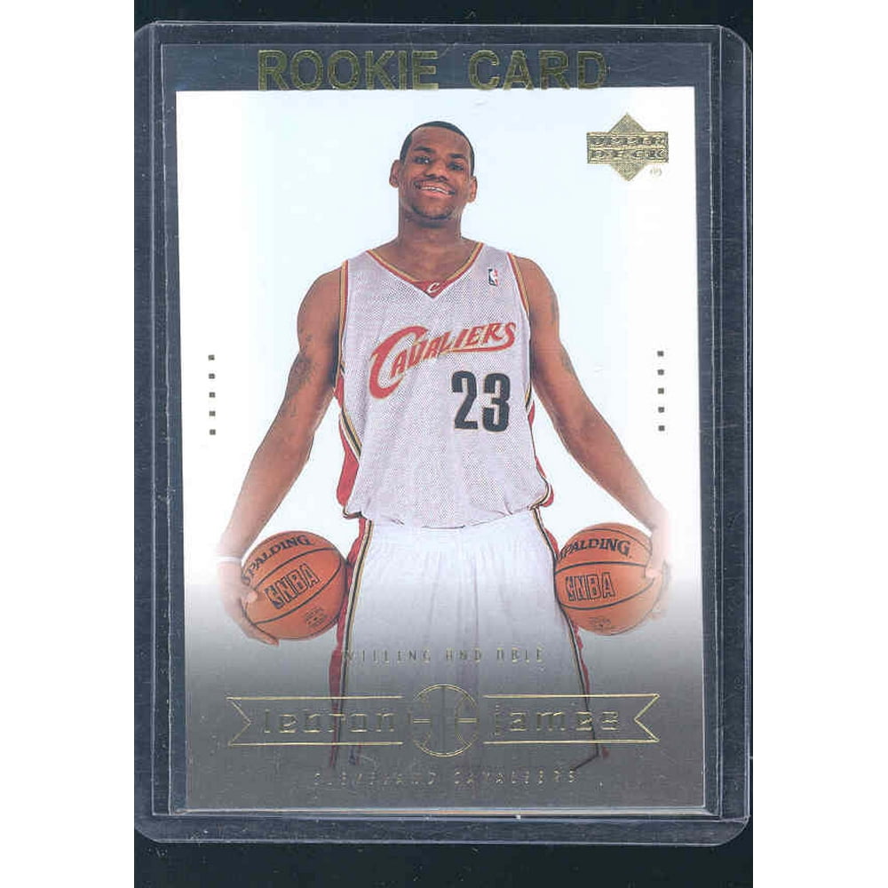 2003 Upper Deck #12 Willing and Able Cavaliers NBA Lebron James Rookie ...