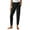 Black-01, variant on REALiKUN Women Cargo Pants High Waisted Casual Hiking Joggers Pants Adjustable Waist Cargos
