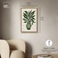 thumbnail image 5 of Green Vase II Minimalistic Botanical Art Prints Canvas Wall Art by Art Remedy, Gold Floater Frame, 20"x30", 5 of 7