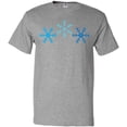 thumbnail image 3 of Inktastic Snowflakes Winter Christmas T-Shirt, 3 of 5