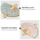 thumbnail image 4 of 20 piezas de pendientes en forma de abanico, accesorios para hacer tú mismo, colgantes y joyas., 4 of 5