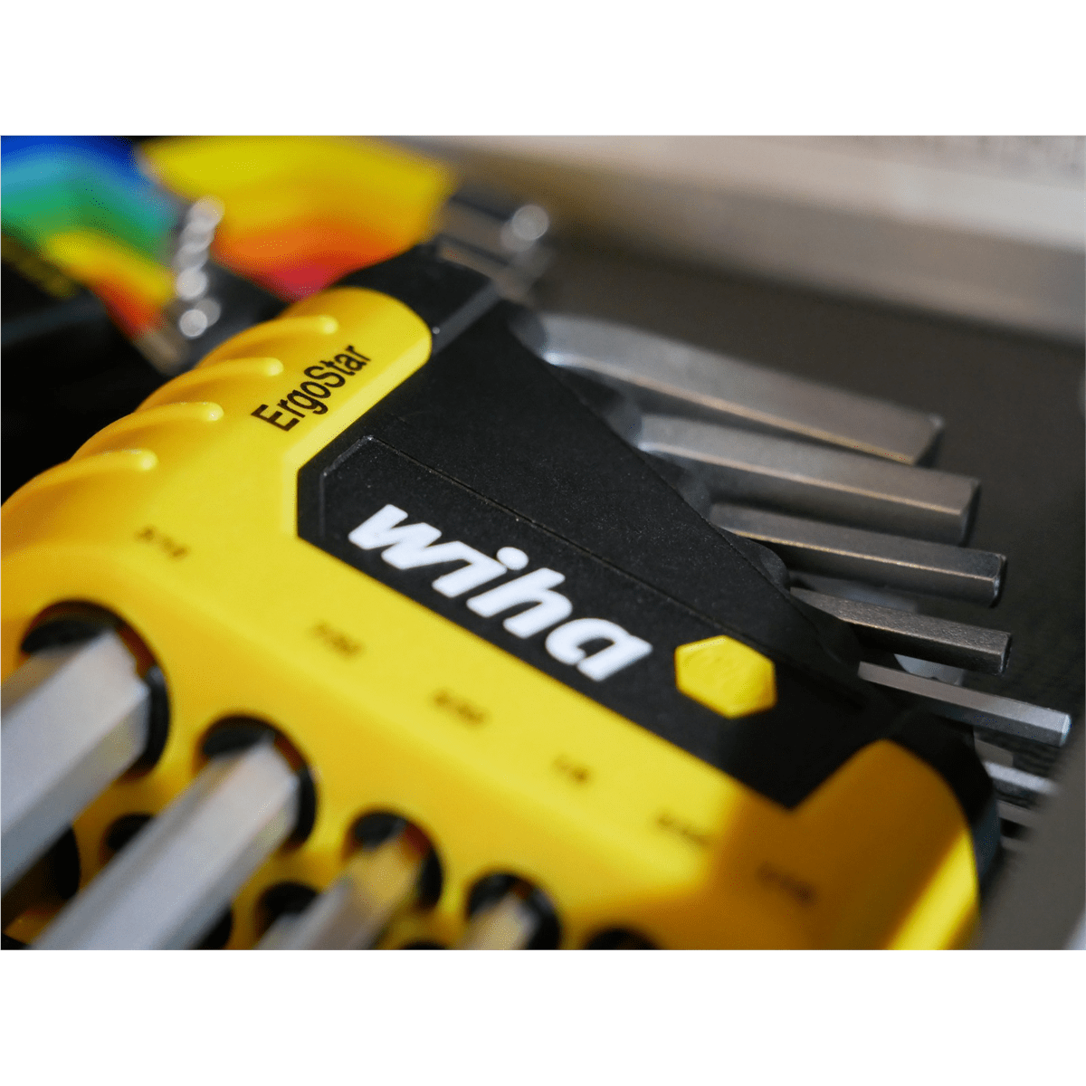 WIHA Tools 22 Piece MagicRing Ball End Hex L-Key Set - Inch, Metric