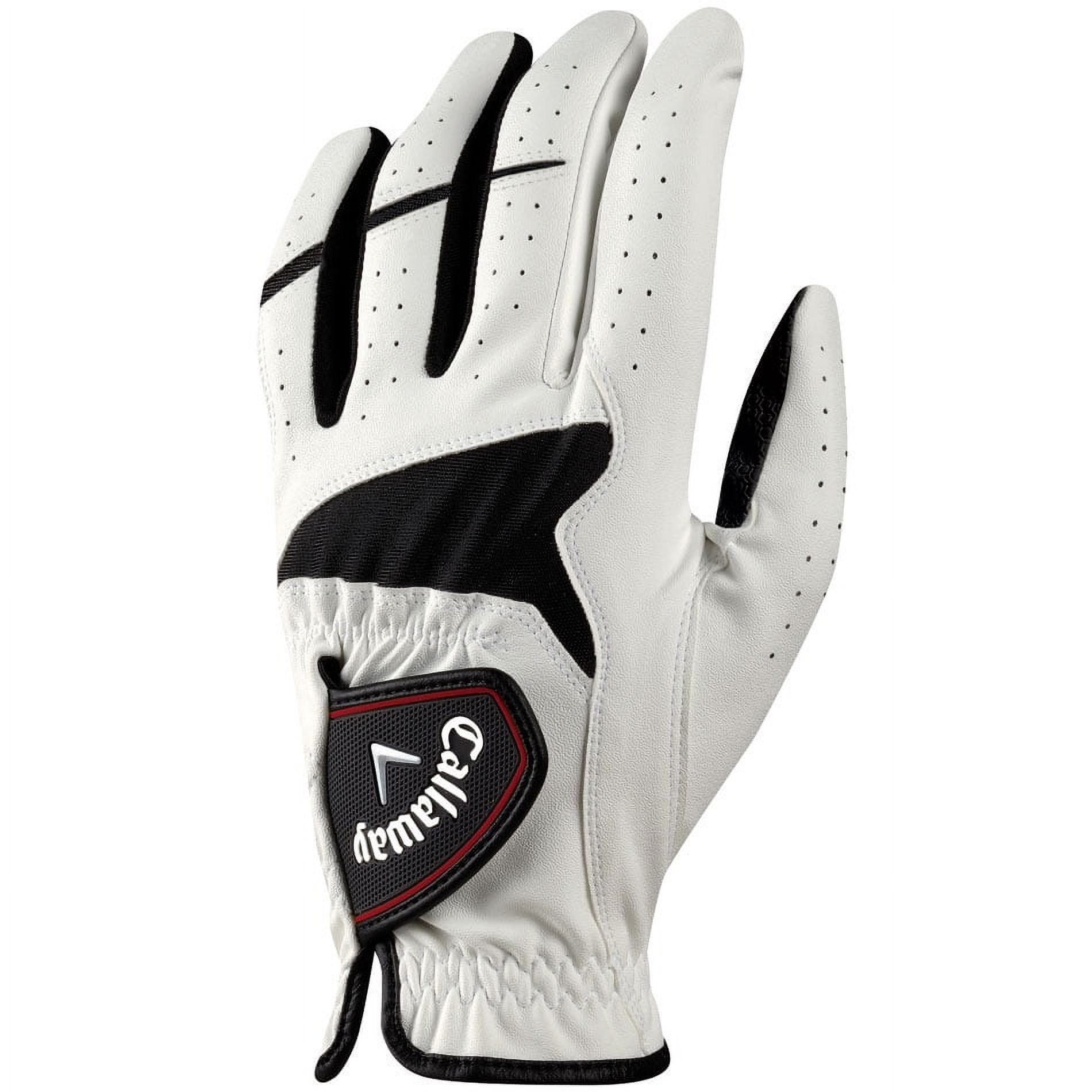 Callaway XXT Xtreme Golf Glove, 2 Pack, White (Worn on Left Hand) - image 3 of 3