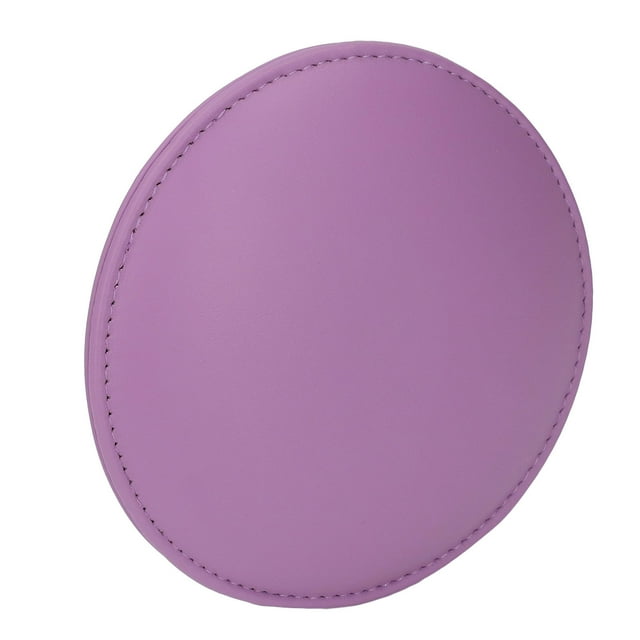 Almohadilla redonda para Codo Nail Tech, cómoda espuma viscoelástica de cuero de pu, fácil de Limpiar, almohada para reposamanos a prueba de agua para configuración de uña de