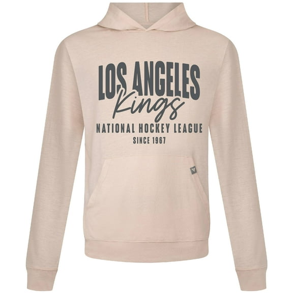 Men's Levelwear  Khaki Los Angeles Kings Relay Response Pullover Hoodie