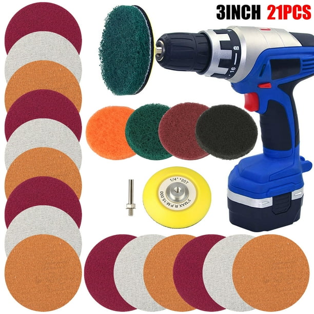 Headlight Restoration kit for Electric Drill Based Car Lights DIY