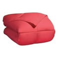 thumbnail image 2 of Superior Classic Reversible Comforter, Twin, Coral, 2 of 10