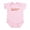 Petal Pink, variant on CafePress - Cleveland (Red Vintage) Infant Bodysuit - Baby Light Bodysuit, Size Newborn - 24 Months