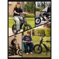 thumbnail image 4 of MACFOX X1S Adult Electric Bike, 750W, 20 MPH Max Speed, 28-56 Mile Range (PAS1), 20"x4" Fat Tires, City & School Commuting, UL2849, Class-2, 4 of 9