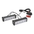 thumbnail image 4 of Luz estroboscópica de emergencia de 8 LED, 12V, 24V, IP67, lámpara intermitente de advertencia Universal impermeable para coche, camión, remolque, furgoneta, 4 of 14