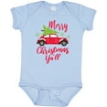 thumbnail image 3 of Inktastic Merry Christmas Ya'll with Red Car and Tree Boys or Girls Baby Bodysuit, 3 of 5