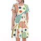thumbnail image 1 of Easygdp Racket and Tennis Ball para Vestido Transpirable de Mujer, Vestido Suelto de Manga Corta con Pliegues y Bolsillos para el Verano, 1 of 6