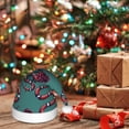thumbnail image 6 of Honeii Snake And Rose Print Hat Santa Claus Hat For Xmas Party, Christmas Caps For Boys Girls Child,Christmas Beanie, 6 of 6