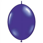 12 inch Quartz Purple Qualatex QuickLink Linking Latex Balloons (50 Pack) - Party Supplies Decorations