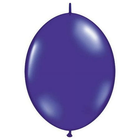 12 inch Quartz Purple Qualatex QuickLink Linking Latex Balloons (50 Pack) - Party Supplies Decorations